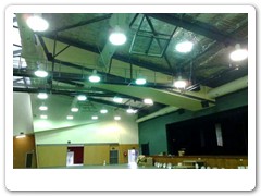 We recently put up these HighBay lights
